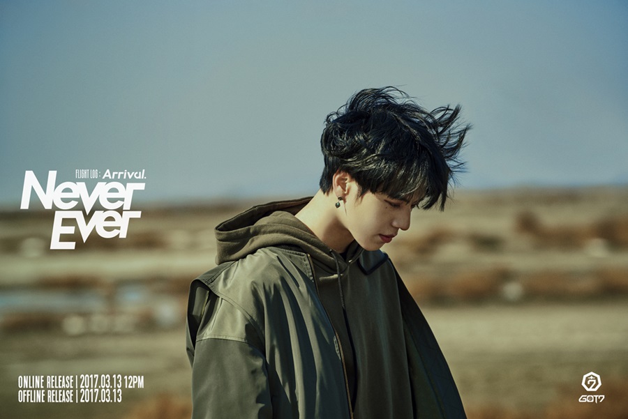 korea korean kpop idol boy band group got7 yugyeom's never ever hair black color dye hairstyles for guys kpopstuff main