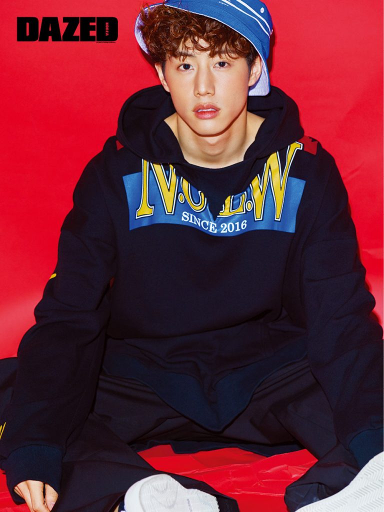 korea korean kpop idol boy band group got7 mark's dazed fashion bold kitsch sporty street style looks for guys men kpopstuff