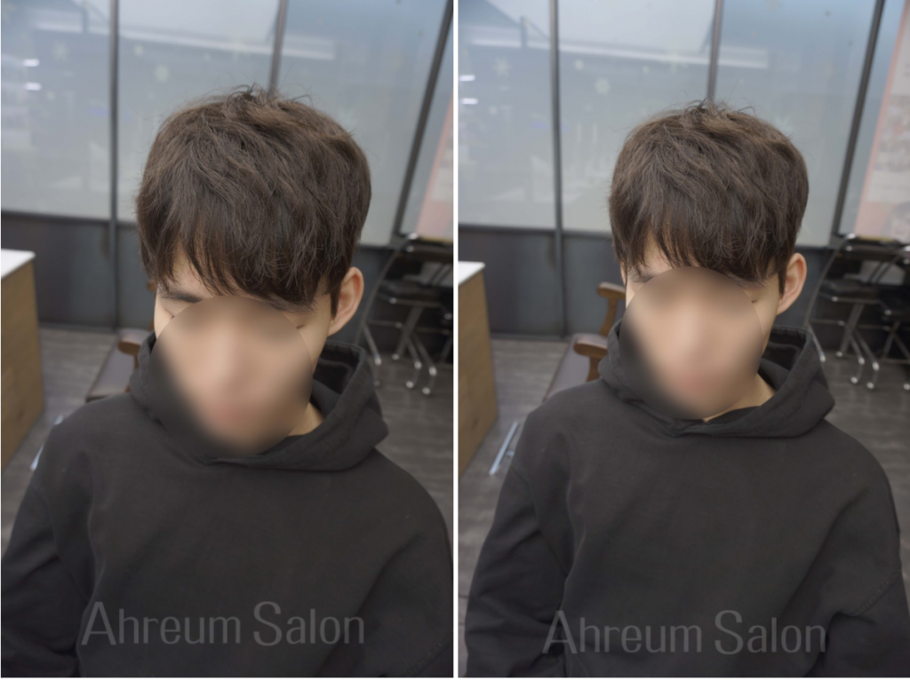 korea korean kpop idol boy band group zea park hyung sik's do bong soon hairstyle parting perm natural hair mens guys kpopstuff salon