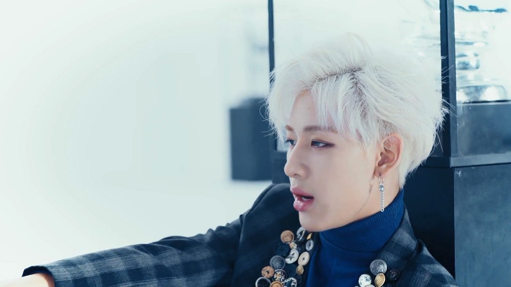 korea korean kpop idol boy band group got7 bambam's blonde hair never ever hair color dye hairstyle guys kpopstuff