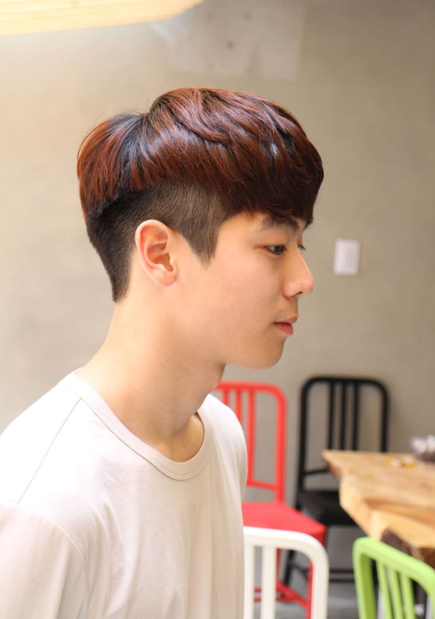 The CLEAN TWO BLOCK HAIRCUT - Kpop Korean Hair and Style (623 x 886 Pixel)